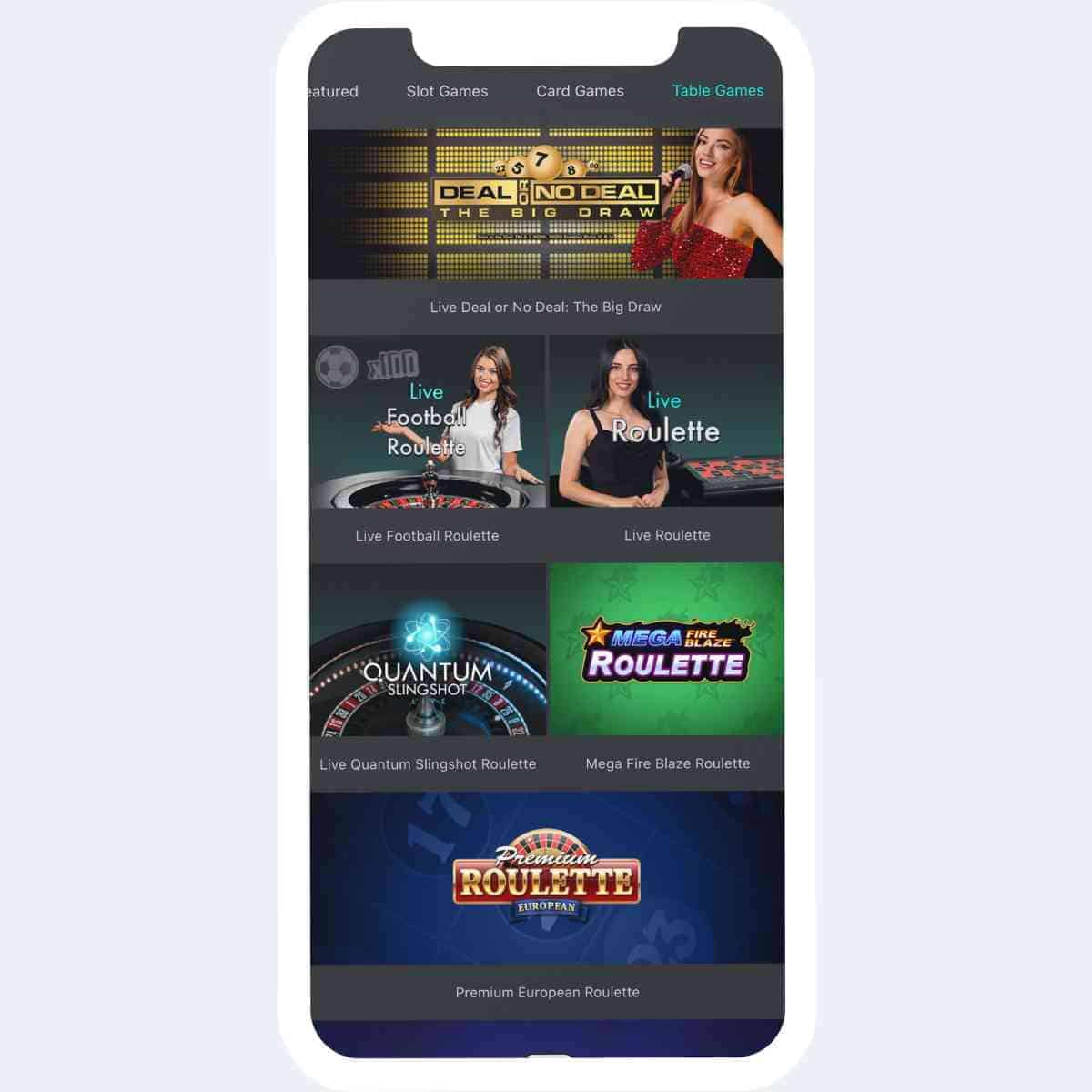 bet365 live roulette mobile