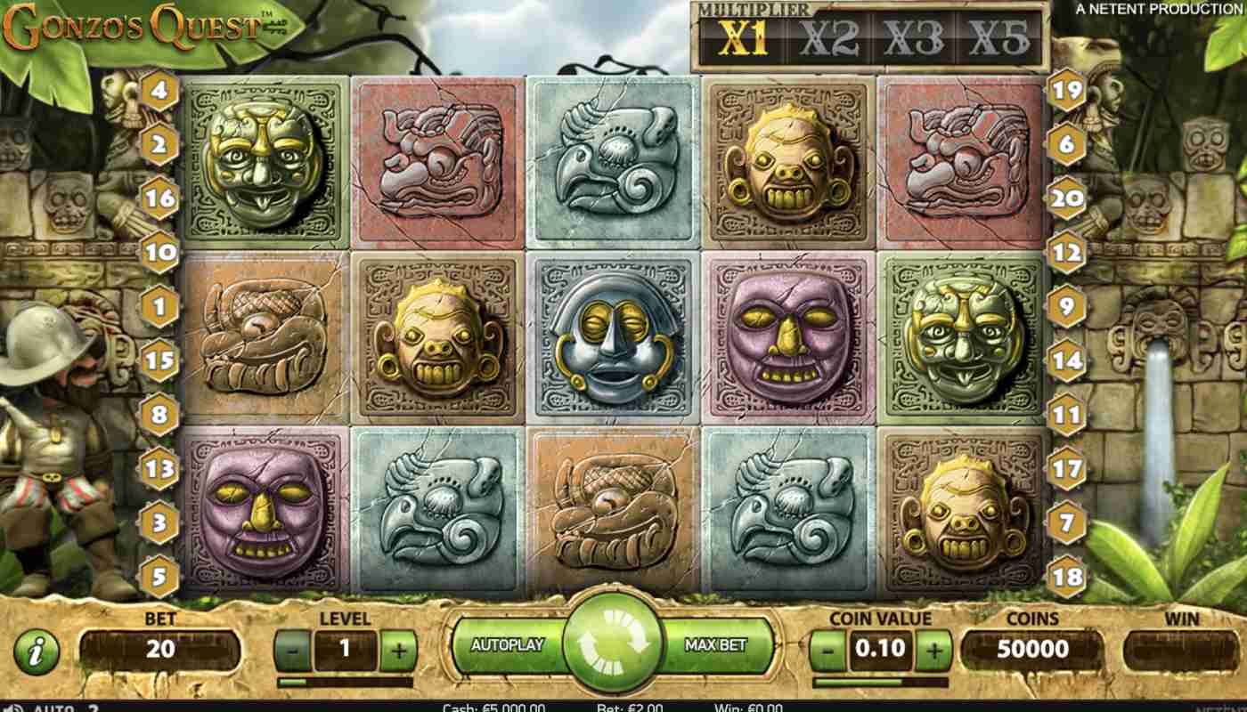 Gonzo's Quest screenshot 1